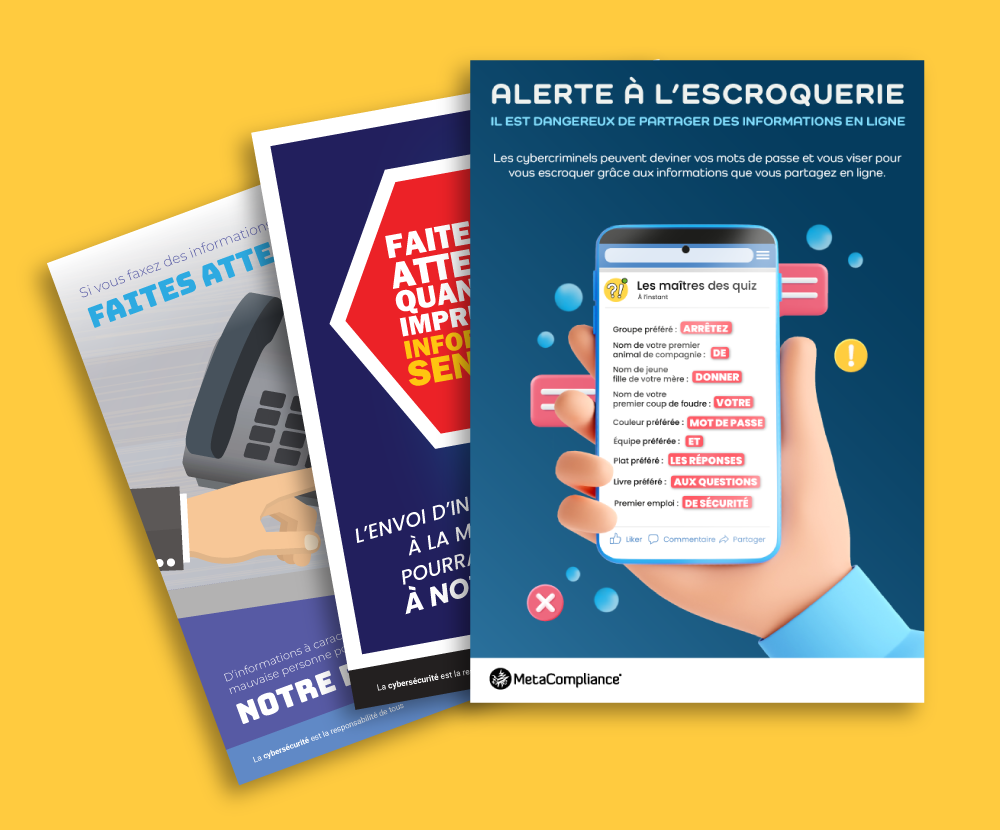 Téléchargez votre affiche cybersécurité | MetaCompliance