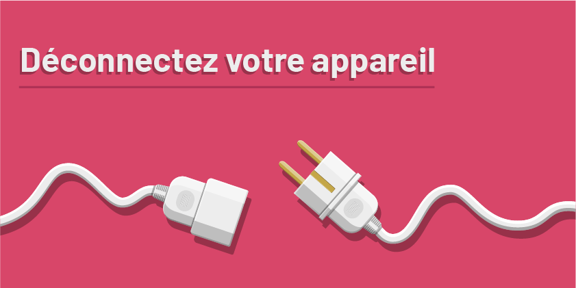 Vous avez cliqué sur un lien malveillant ? Déconnectez votre appareil